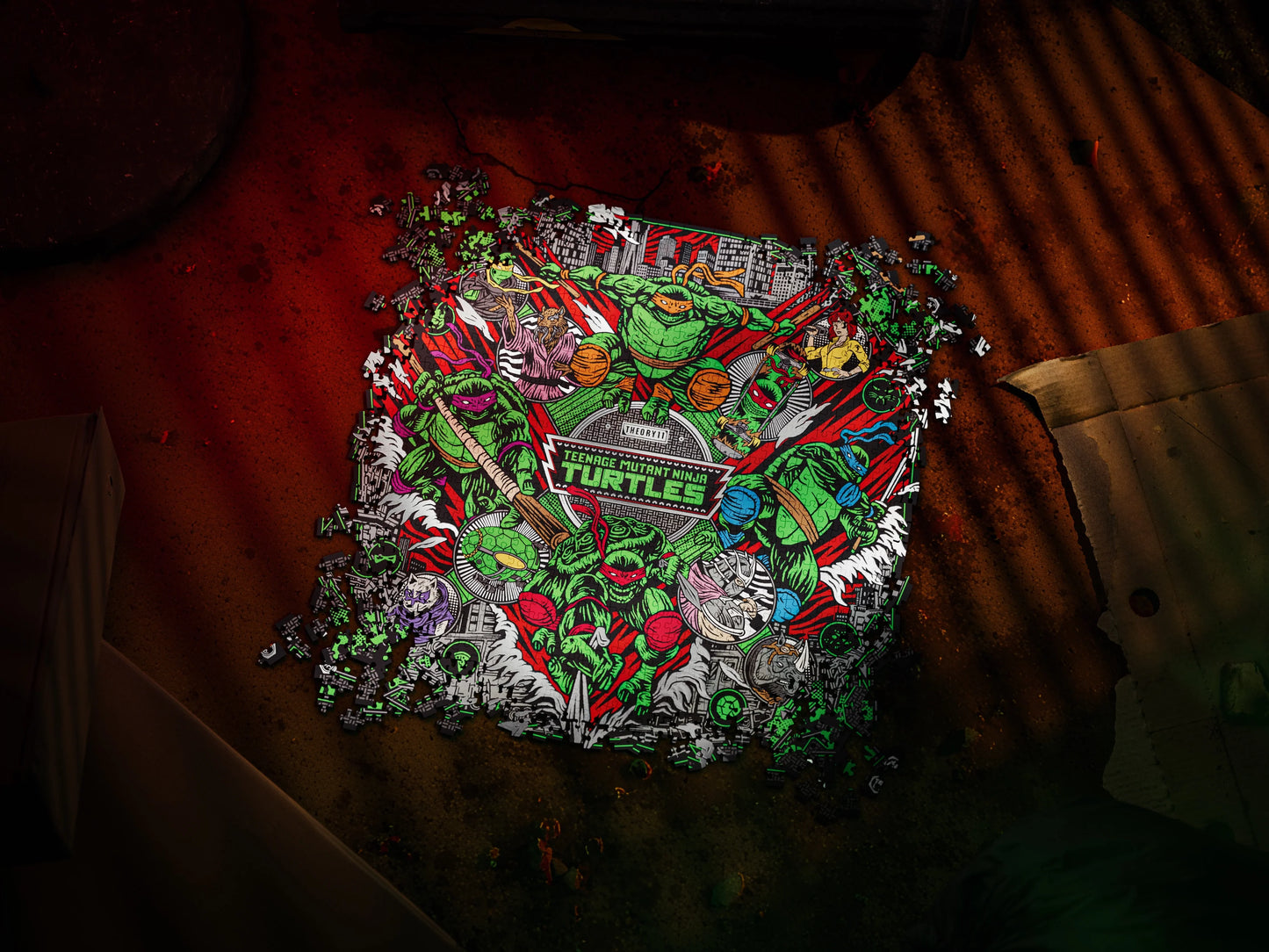 Puzzle Rompecabezas Las Tortugas Ninja de Theory11