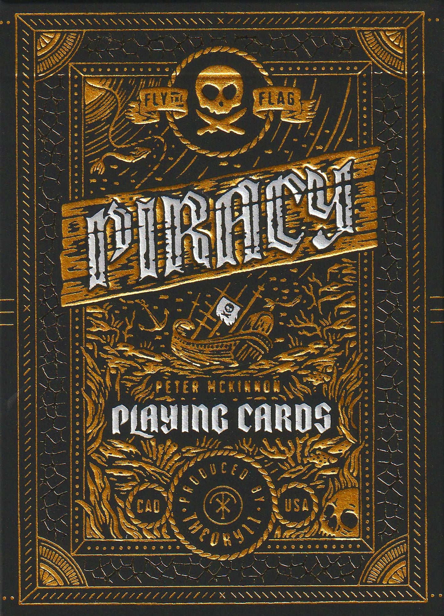 [A PEDIDO] Baraja Piracy By Peter Mackinon Theory 11 Naipe Inglés Poker