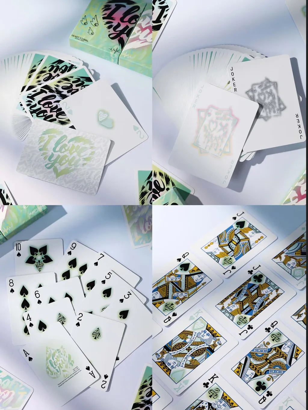 Pack (2 barajas) Misterioso Yuci Heart Signal Naipes de YUCI