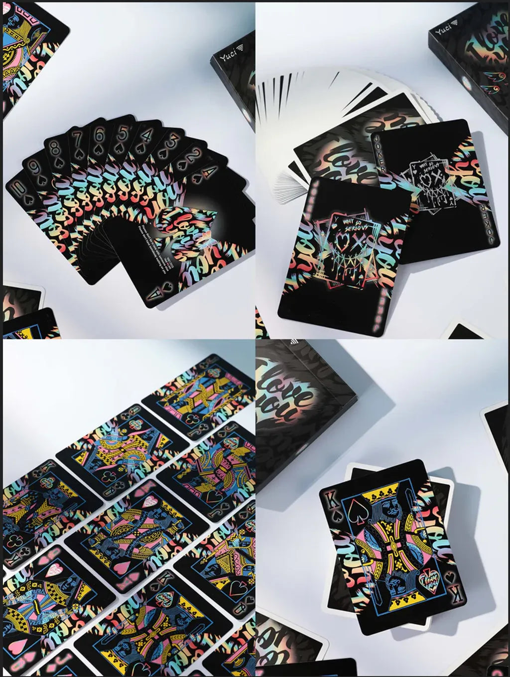 Pack (2 barajas) Misterioso Yuci Heart Signal Naipes de YUCI