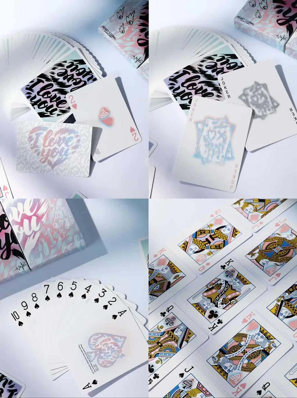 Pack (2 barajas) Misterioso Yuci Heart Signal Naipes de YUCI