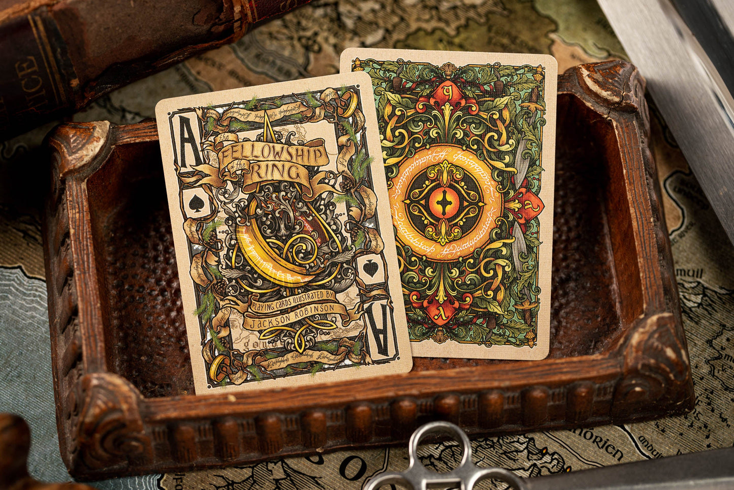 [A PEDIDO] Baraja El Señor de los Anillos- La Comunidad del Anillo - Estándar- Kings Wild Project
