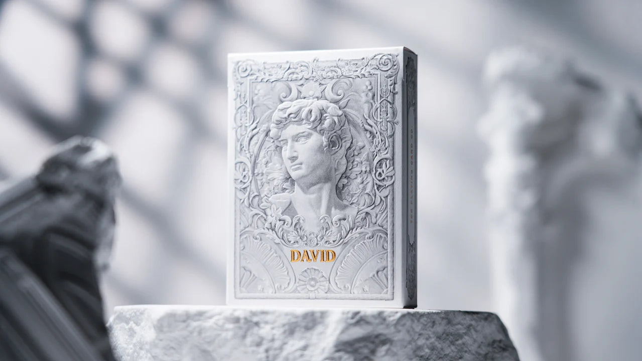 Baraja de cartas Alabaster: David Luxury by TCC