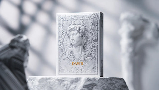Baraja de cartas Alabaster: David Luxury by TCC