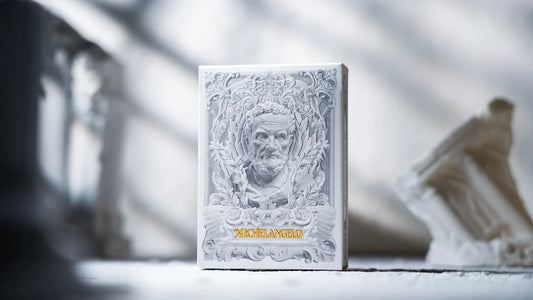 Baraja de cartas Alabaster: Michelangelo Luxury by TCC