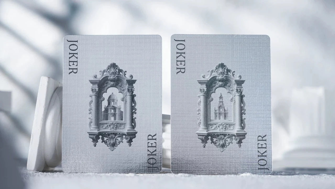 Baraja de cartas Alabaster: David Luxury by TCC