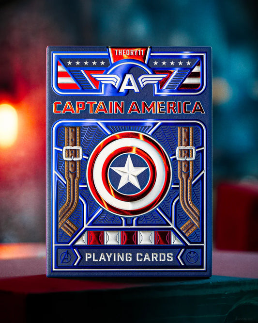 Baraja de cartas Capitán América by Theory11