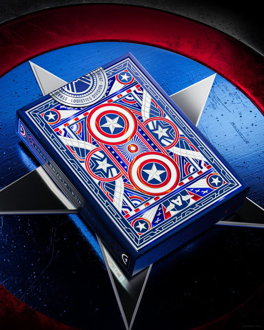 Baraja de cartas Capitán América by Theory11