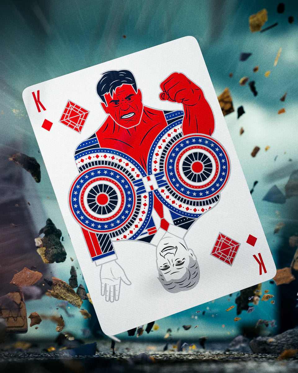 Baraja de cartas Capitán América by Theory11