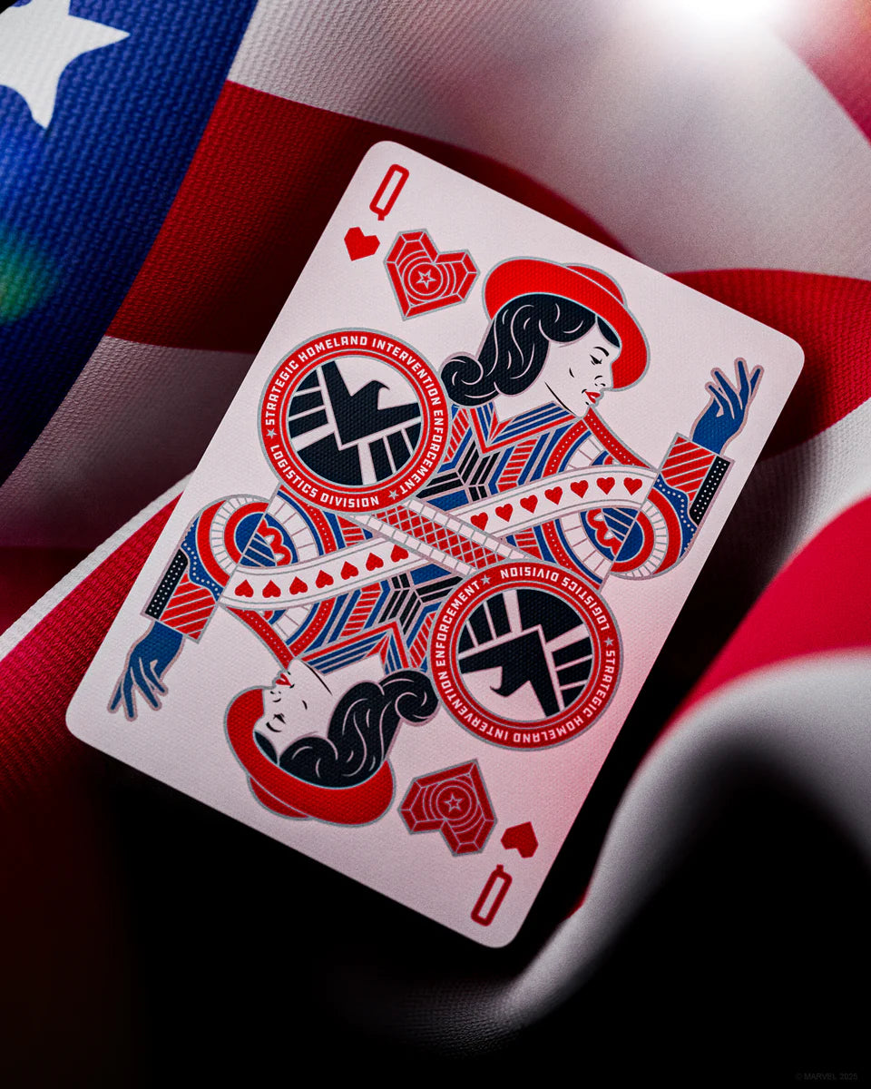Baraja de cartas Capitán América by Theory11