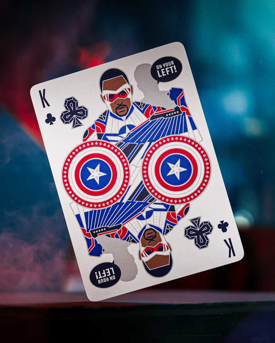 Baraja de cartas Capitán América by Theory11
