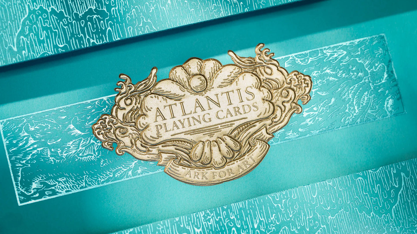 Artist Boxset Atlantis De Ark Naipe Inglés Premium Agua Atlantis Artist Box Set