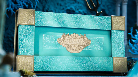 Artist Boxset Atlantis De Ark Naipe Inglés Premium Agua Atlantis Artist Box Set