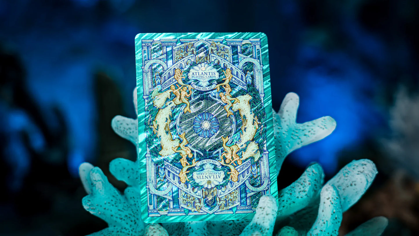 Artist Boxset Atlantis De Ark Naipe Inglés Premium Agua Atlantis Artist Box Set