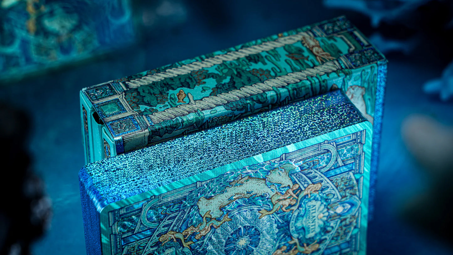 Artist Boxset Atlantis De Ark Naipe Inglés Premium Agua Atlantis Artist Box Set