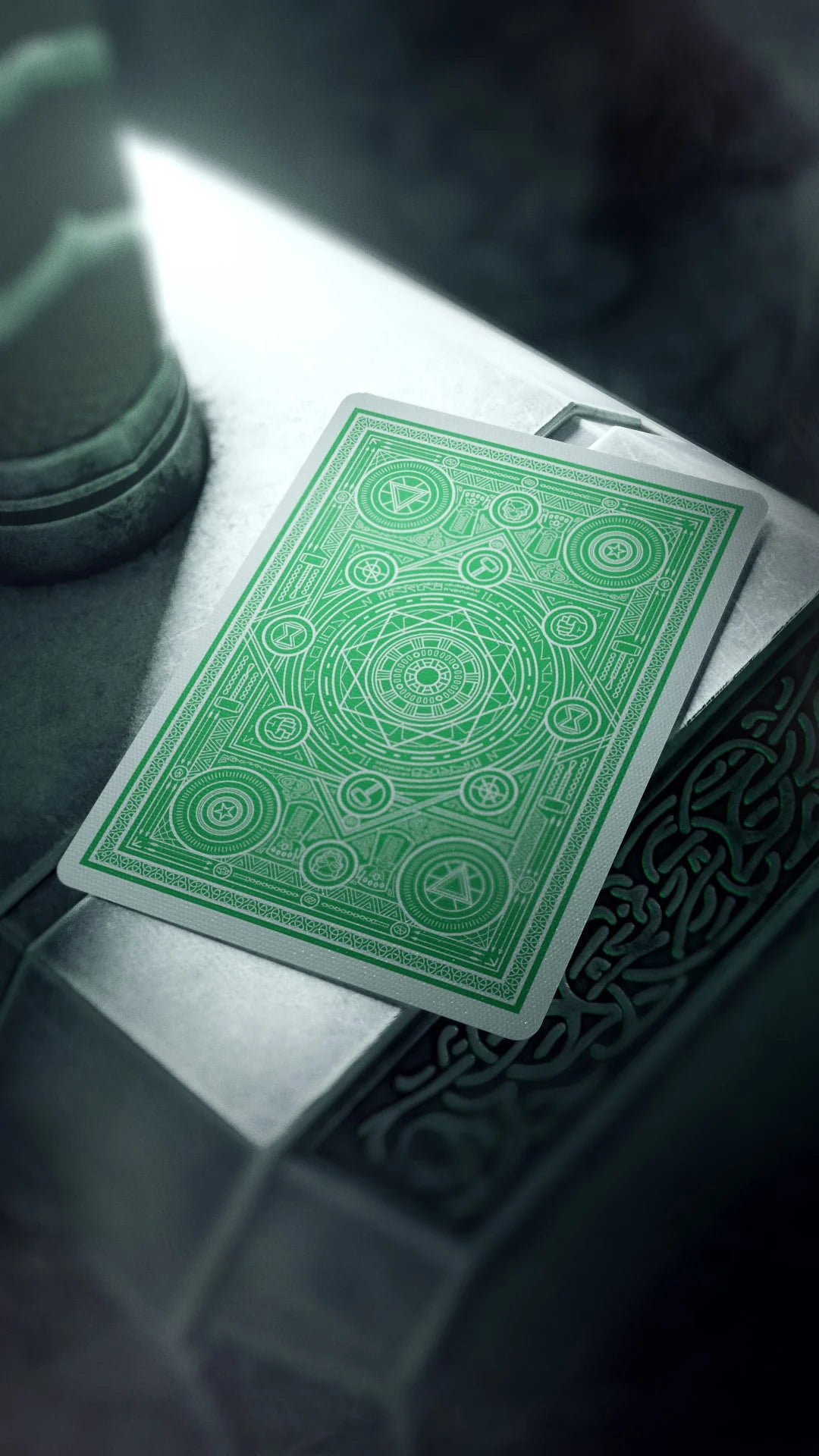 Baraja Avengers Verde / Green Theory11