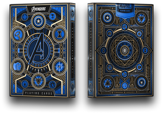 Baraja Avengers Azul / Blue Theory11
