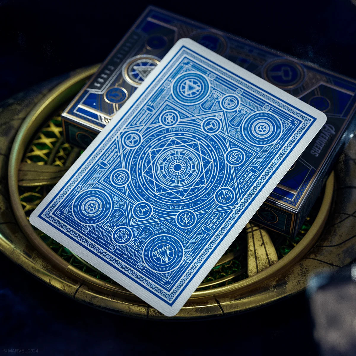Baraja Avengers Azul / Blue Theory11