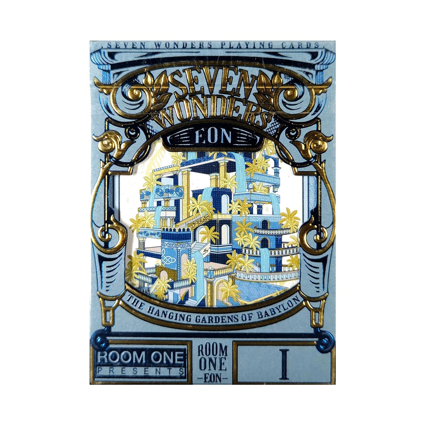 Baraja Seven Wonders I - Los Jardines Colgantes de Babilonia by  Room One Naipe Inglés Premium