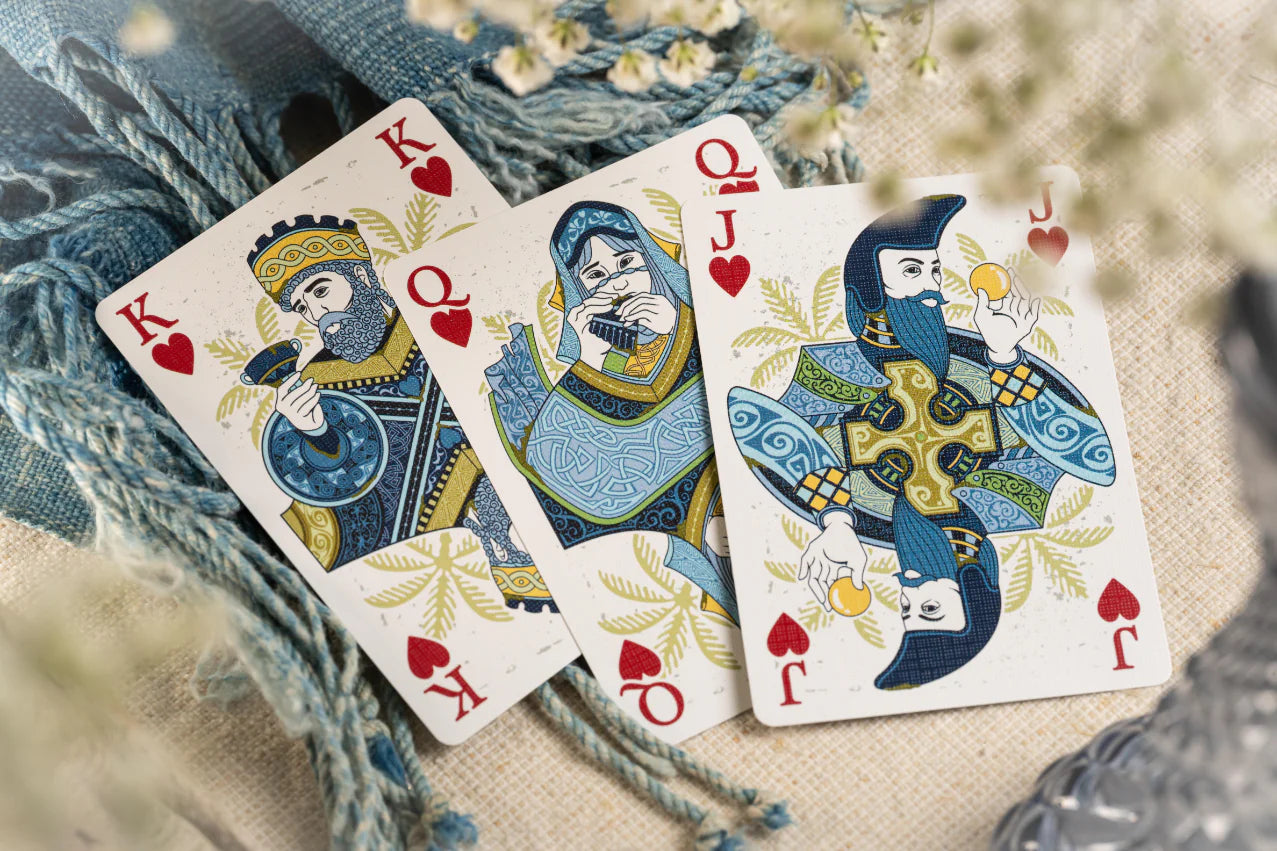 Baraja Seven Wonders I - Los Jardines Colgantes de Babilonia by  Room One Naipe Inglés Premium