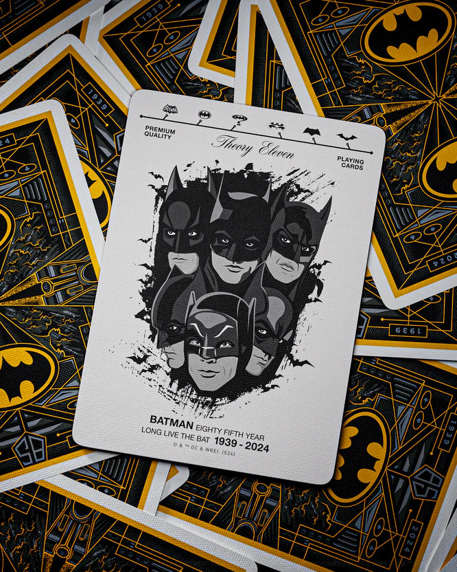 [A PEDIDO] Baraja de cartas Batman 85th Aniversario by Theory11