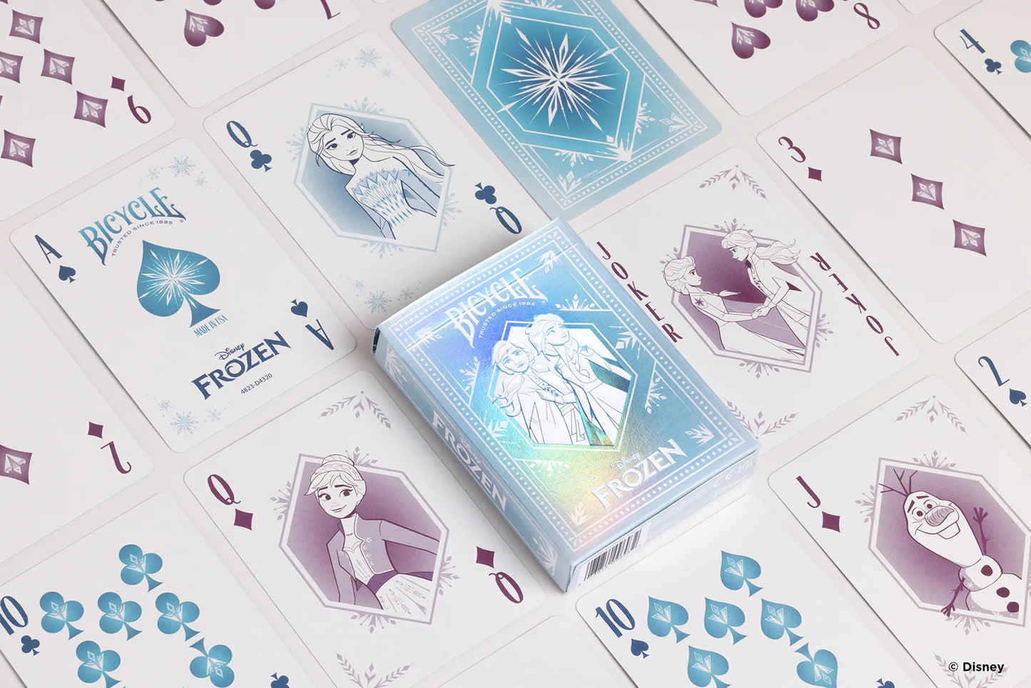 Baraja Frozen Disney By Bicycle Naipe Inglés