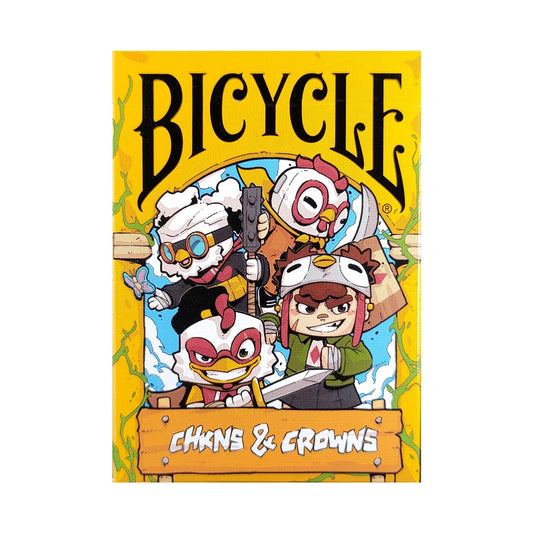 Baraja Chkns & Crowns By Bicycle Runit Decks Premium Naipe