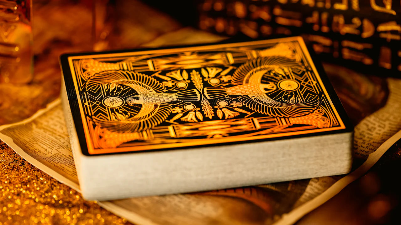 [A PEDIDO] Baraja de cartas de lujo de la mitología egipcia de TCC & Keyhole