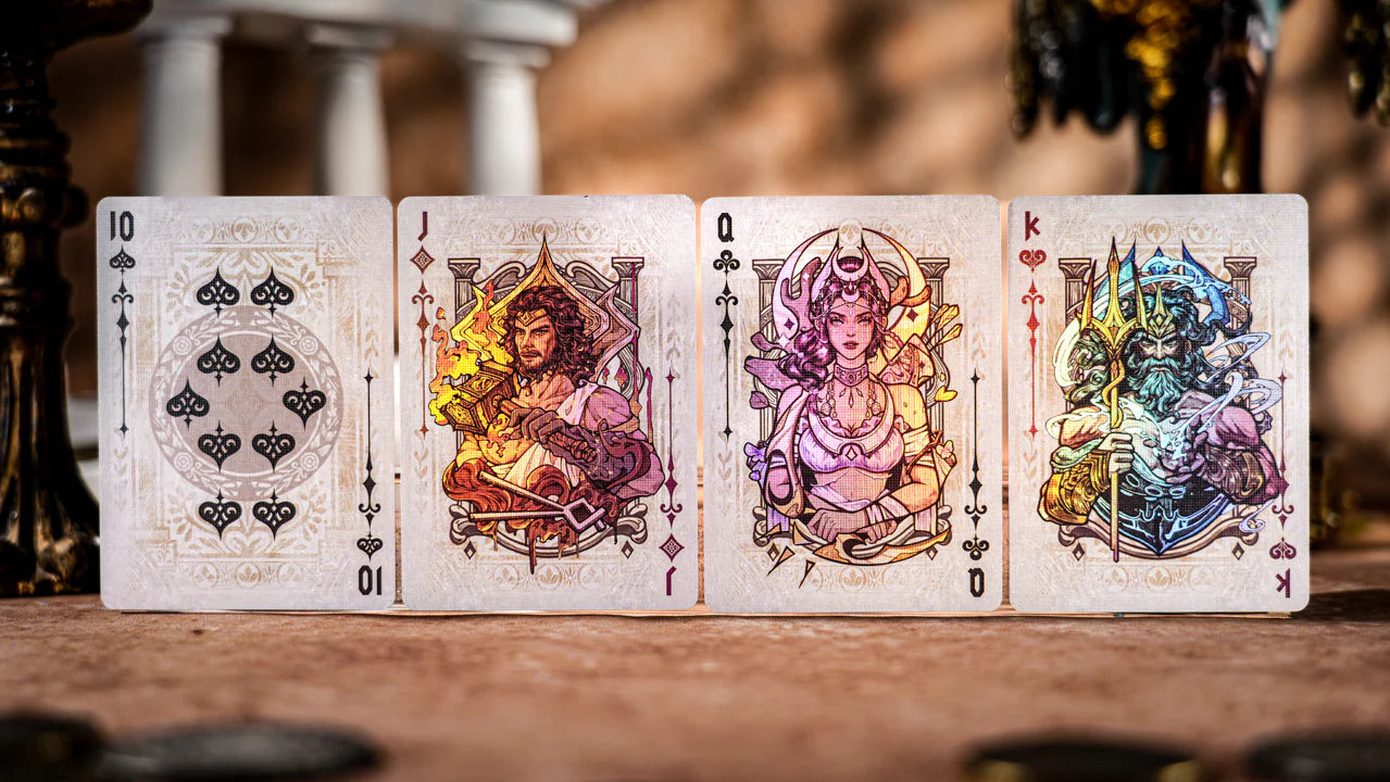 [A PEDIDO] Baraja de cartas de lujo de la mitología griega de TCC & Keyhole
