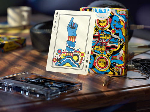 Baraja The Beatles Yellow Submarine Theory11 Naipe Inglés Amarillo Dune Inglés