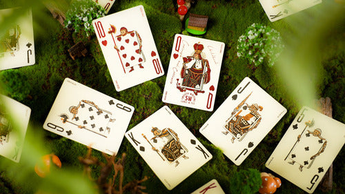 [A PEDIDO] Baraja Childhood De Tcc X Lunzi Naipes De Poker O Magia Amarillo Inglés