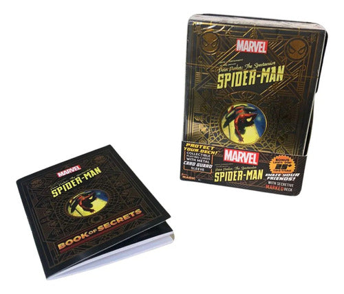 [A PEDIDO] Baraja Spiderman Marvel Card Guard Naipe Inglés Premium Azul Oscuro Inglés