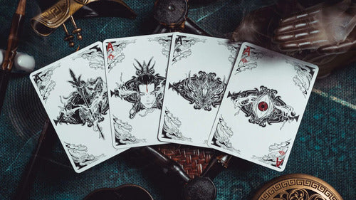 [A PEDIDO] Baraja Poker Ur Earlang Shen God Dios Chino King Star Blanco