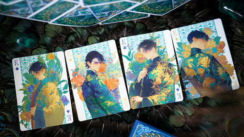 Baraja Peacock Pavo Real De Tcc Naipes De Poker O Magia