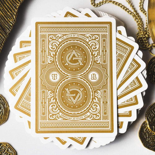 Cartas Theory11 Artisan White Blanco Naipe Inglés Premium Inglés