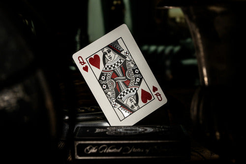Cartas Theory11 Artisan Original Naipe Inglés Premium Negro Y Dorado Inglés