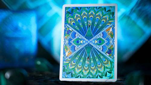 Baraja Peacock Pavo Real De Tcc Naipes De Poker O Magia