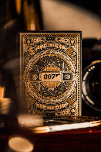 Baraja James Bond 007 Gold Edition Naipe Poker Inglés