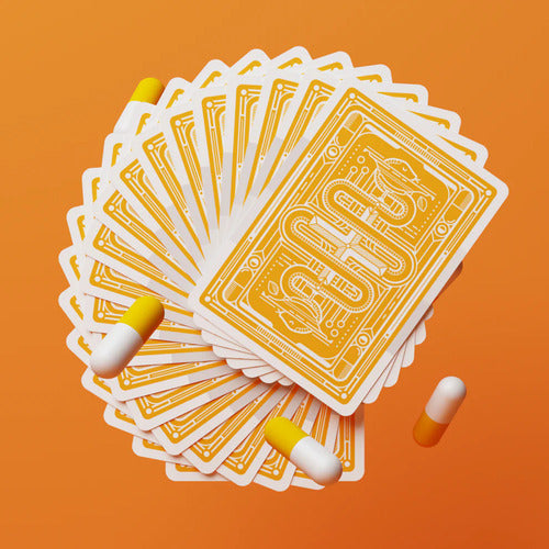 Baraja Prescription Playing Cards -  Naipe Inglés Premium Amarillo Inglés