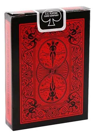 [A PEDIDO] Baraja Bicycle Reverse Red Rojo Al Revés- Naipe Inglés Póker Inglés