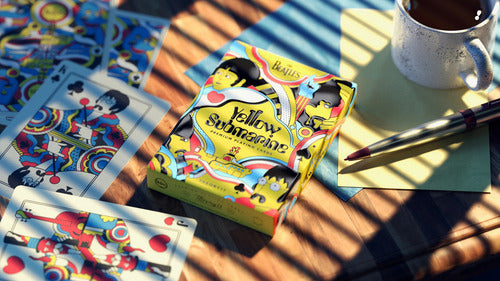 Baraja The Beatles Yellow Submarine Theory11 Naipe Inglés Amarillo Dune Inglés