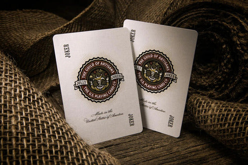 Cartas Theory11 Artisan Original Naipe Inglés Premium Negro Y Dorado Inglés