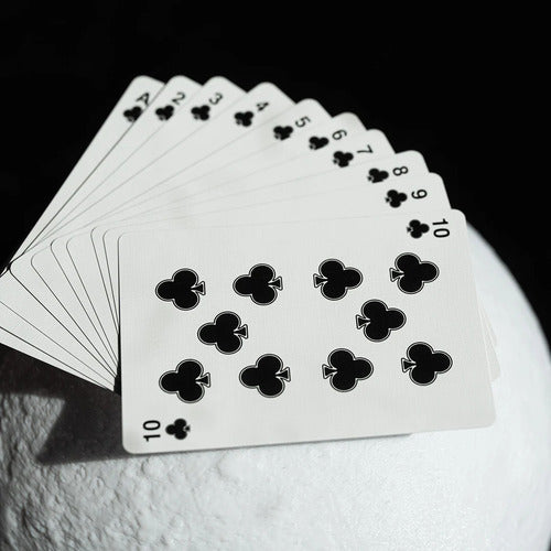 [A PEDIDO] Baraja Naipe Inglés Poker Nasa Silver Foil Worm By Fulton's Gris Foil Inglés