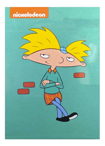 [A PEDIDO] Baraja Hey Arnold! By Nickelodeon Fontaine Naipe Ingles Turquesa Inglés