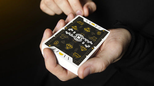 Baraja Slots By Mechanical Industries Flip-book Magia Poker Negro Inglés