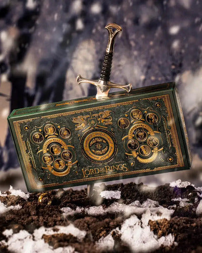 [A PEDIDO] Box Set 4 Lord Of The Rings Señor De Los Anillos Theory11 Quad Uv Ultra Violeta Inglés