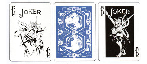 Baraja Bicycle Digimon Adventures 1&2 Juego De Cartas Azul Acero