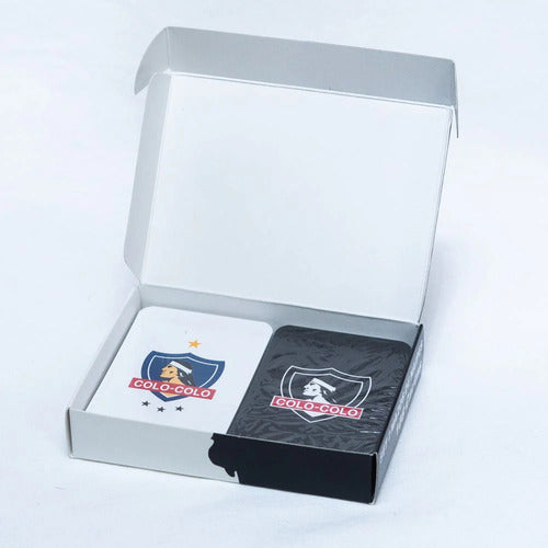 Set Baraja Colo Colo By Tufans Naipe Inglés Blanco Inglés