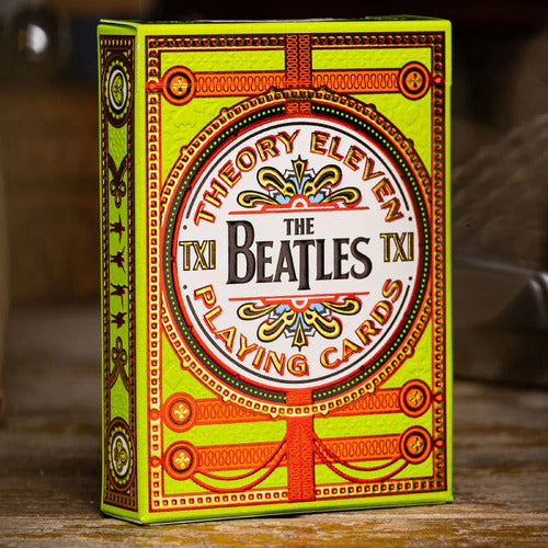 Baraja The Beatles Verde By Theory11  Naipe Inglés Premium Inglés