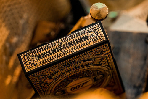 Baraja James Bond 007 Gold Edition Naipe Poker Inglés